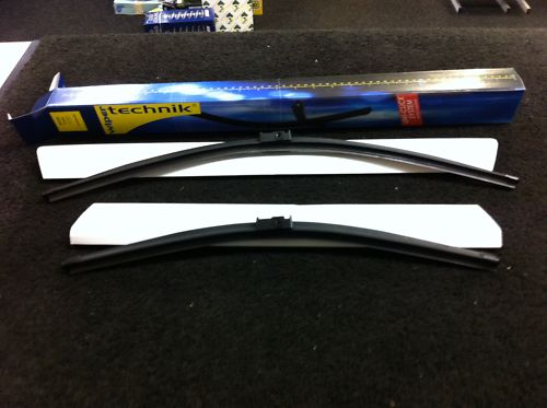 AUDI A3 FLAT BEAM AEROFLEX WIPER BLADES X2