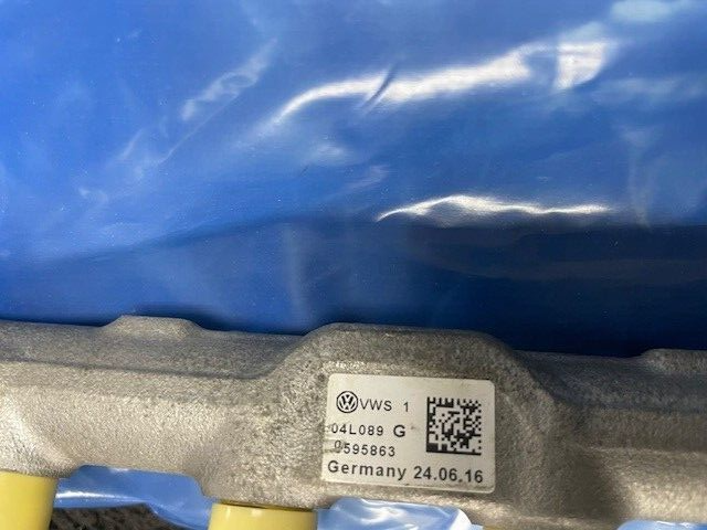B8 2.0 TDI DFGA DIESEL FUEL PRESSURE RAIL 04L089G 04L130764C WHILE STOCK LAST