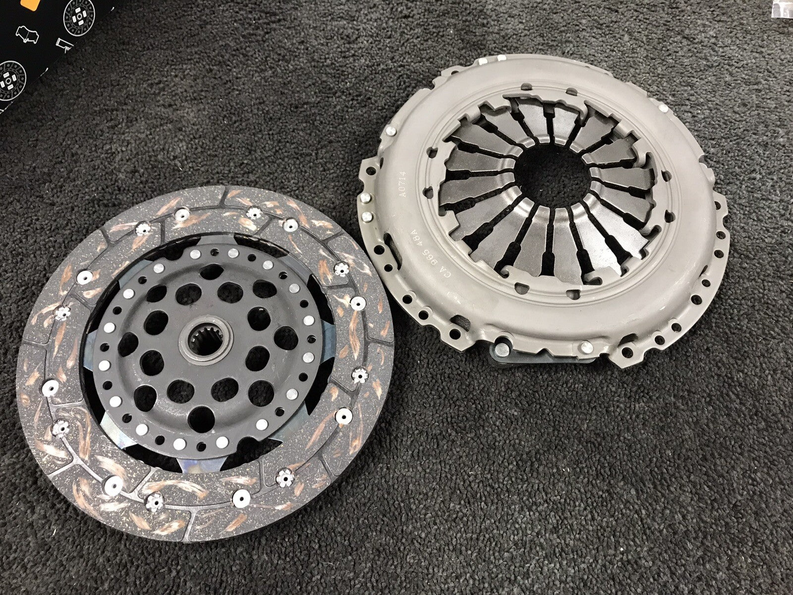 VAUXHALL TIGRA MERICA DIESEL 1.3CDTi 2 PCE CLUTCH KIT FOR DUAL MASS FLYWHEEL