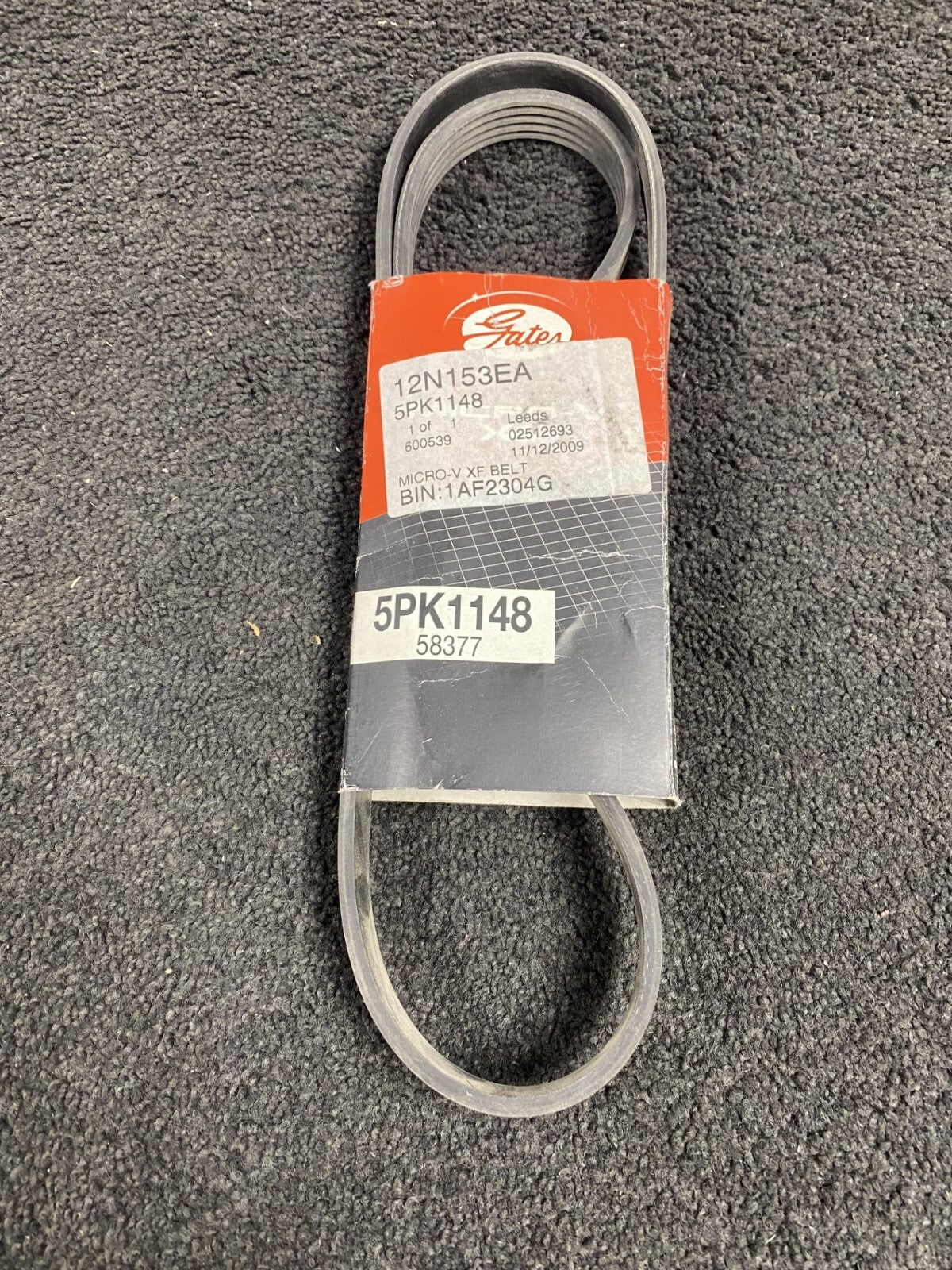 GENUINE GATES FAN BELT FITS FIAT FORD ROVER ALFA ROMEO MG CHRYSLE  5PK1148