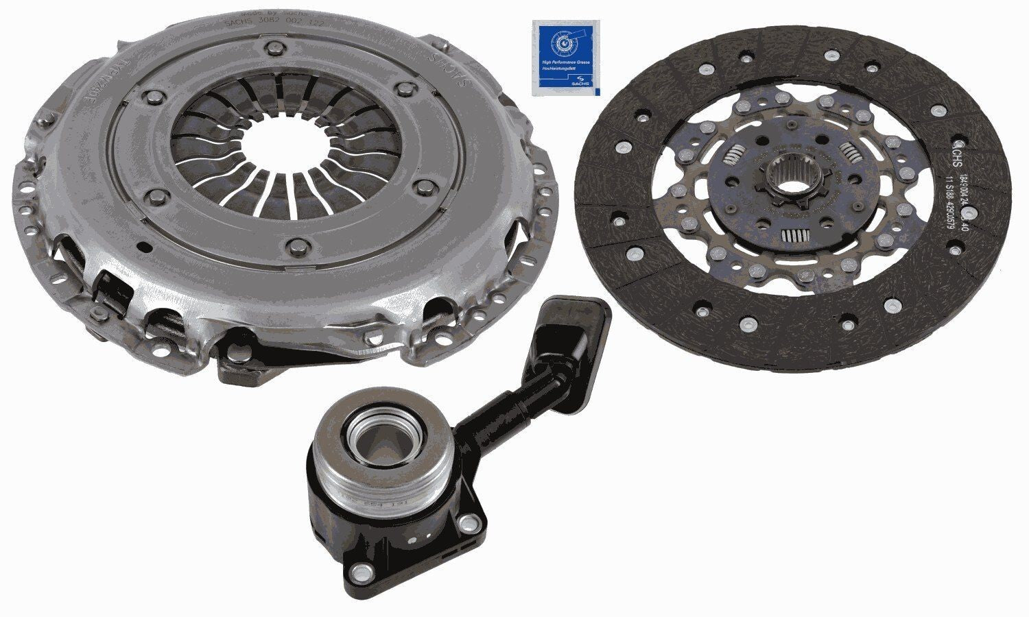VOLVO C70 S40 S80 S-MAX FOCUS C-MAX GALAXY KUGA MONDEO MK4 2.0TD CLUTCH KIT