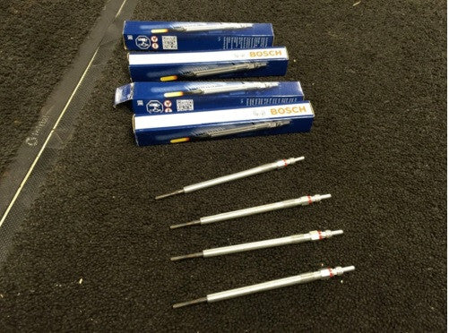 FOR AUDI A6 TDI SE TDV (MK3 (4F) (C6))  DIESEL HEATER GLOW PLUGS