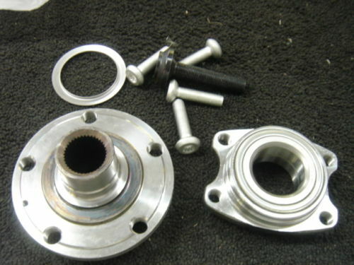 FOR AUDI A4 B6 1.9TDi AVANT FRONT WHEEL BEARING HUB FLANGE & BOLT KIT