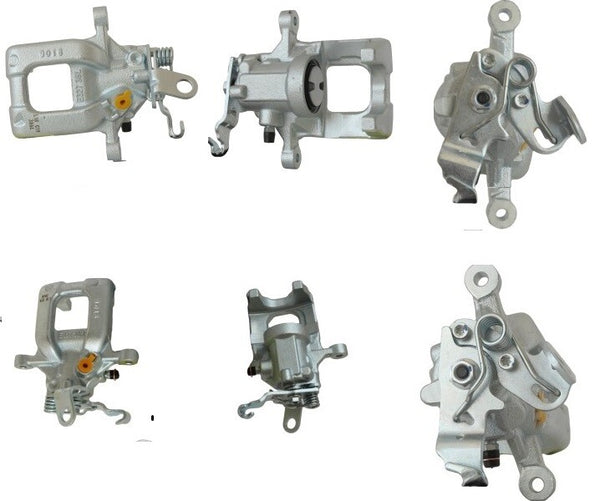 2 REAR BRAKE CALIPERS LH RH AUDI A3 LEON OCTAVIA SUPERB EOS YETI BEETLE 272MM
