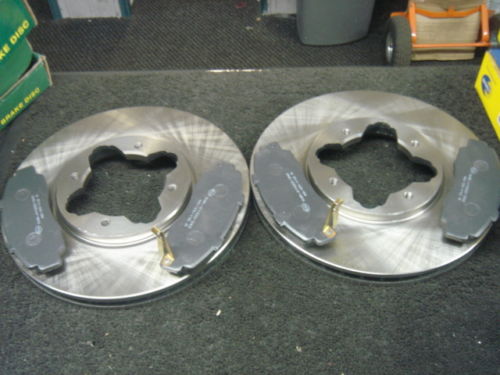 FOR ROVER 600 618 620 623 FRONT BRAKE DISCS & PADS 15" WHEE