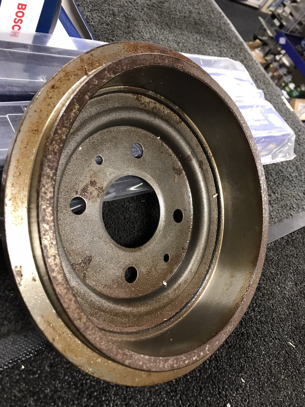 CORTINA 1500 GT CAPRI CLASSIC ESCORT MK1 REAR BRAKE DRUM NEW OLD STOCK