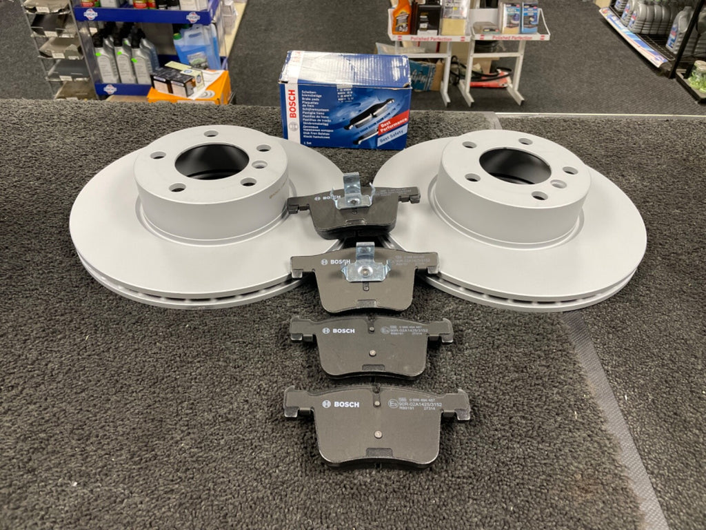 3 SERIES 328I M SPORT (MK6 (F30) GENUINE BOSCH  FRONT REAR  BRAKE DISCS AND PADS