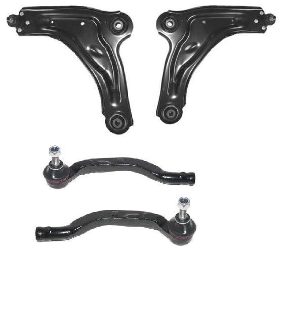 RENAULT LAGUNA MK2 2001-07 2 LOWER WISHBONE ARM 2 OUTER TRACK ROD ENDS
