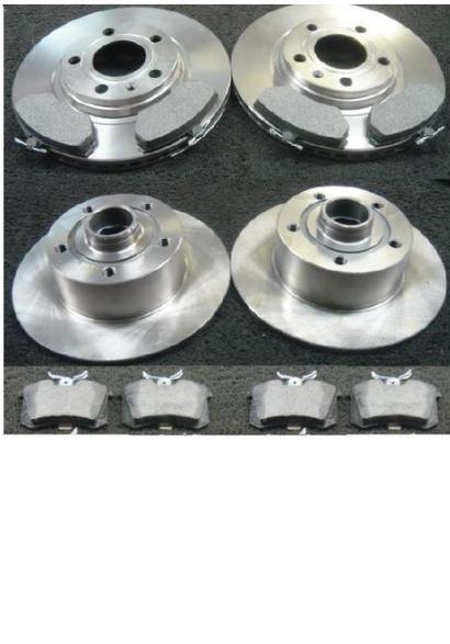for VW GOLF MK3 91-98 2.0 GTI BRAKE DISC BRAKE PADS FRONT REAR