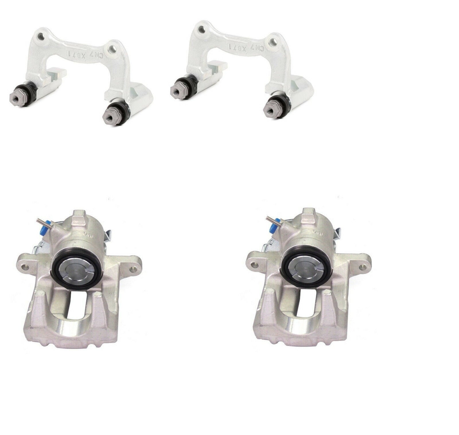 REAR BRAKE CALIPEPRS+CARRIER A6 C5 AVANT QUATTRO PASSAT SYNCRO ALLROAD SOLID