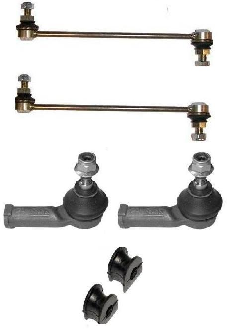 FORD FIESTA 1996-2002 2 TRACK ROD ENDS  ANTI ROLL BAR LINK BUSHES