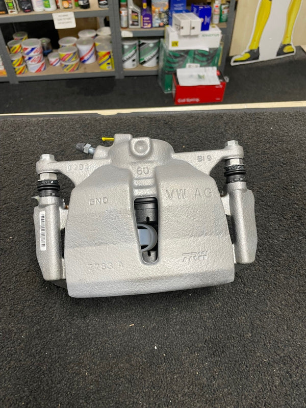 AUDI A3 TFSi TDi 8V OS RH FRONT BRAKE CALIPER COMPLETE CARRIER  340