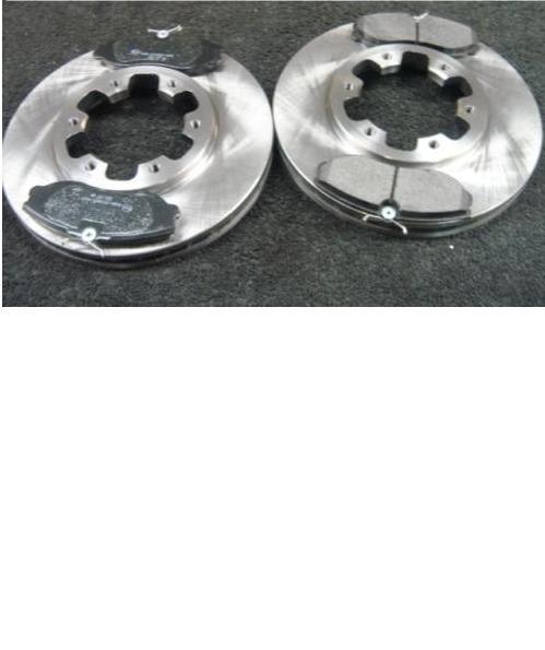 FOR NISSAN TERRANO MK2 3.0 TDI R20 ZD30D FRONT BRAKE DISCS & BRAKE PADS