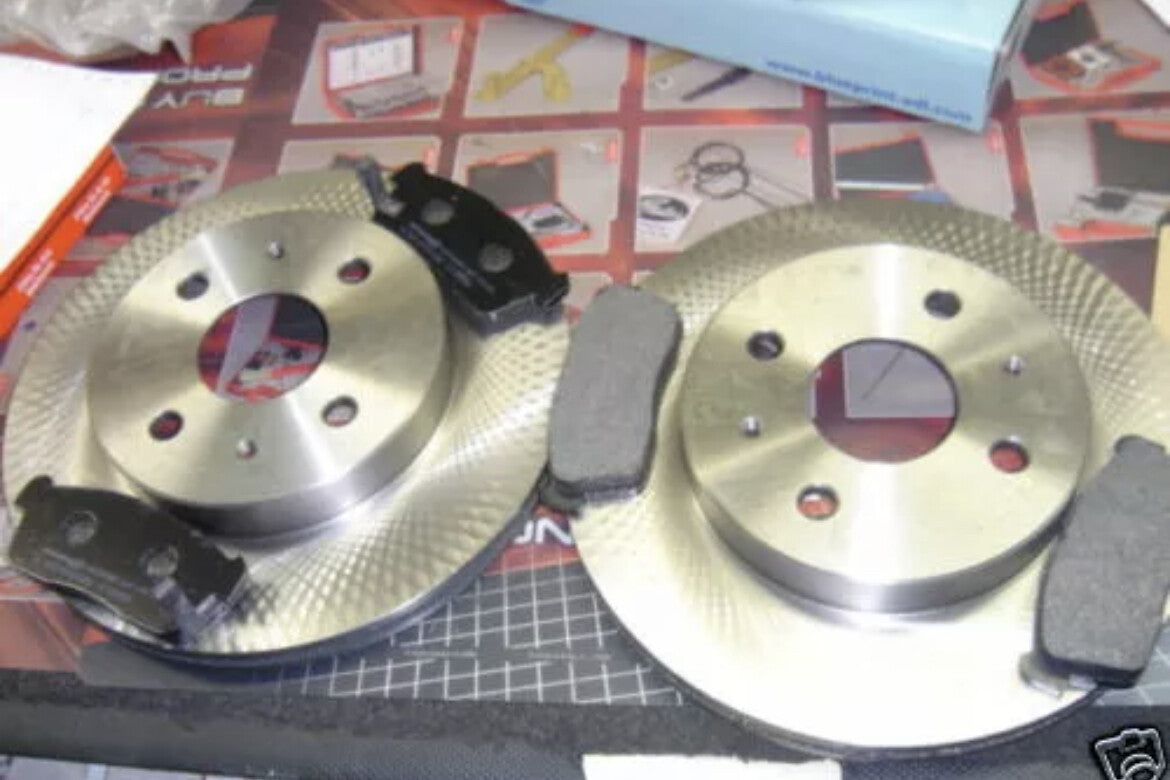 FOR DAIHATSU YRV 1.3 TURBO FRONT BRAKE DISCS  