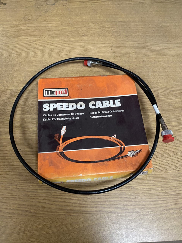 FOR VOLKSWAGEN PASSAT MANUAL RHD 1973 ONWARDS MOPROD 49" SPEEDO CABLE MSD723