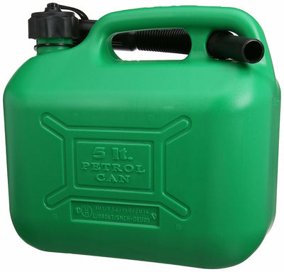 1 X COSMOS 5 LITRE PETROL CAN WITH SPOUT 