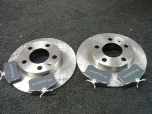 VW POLO GOLF BORA OCTAVIA FABIA REAR BRAKE DISCS & PADS