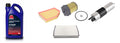 FOR V40 D2 R-DESIGN  Service Kit Oil Air Pollen Fuel Filters and Engine Oil 5L