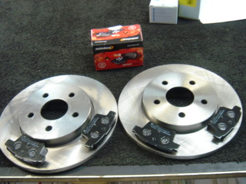 MONDEO MK3 2004-07  REAR BRAKE DISCS & MINTEX PADS
