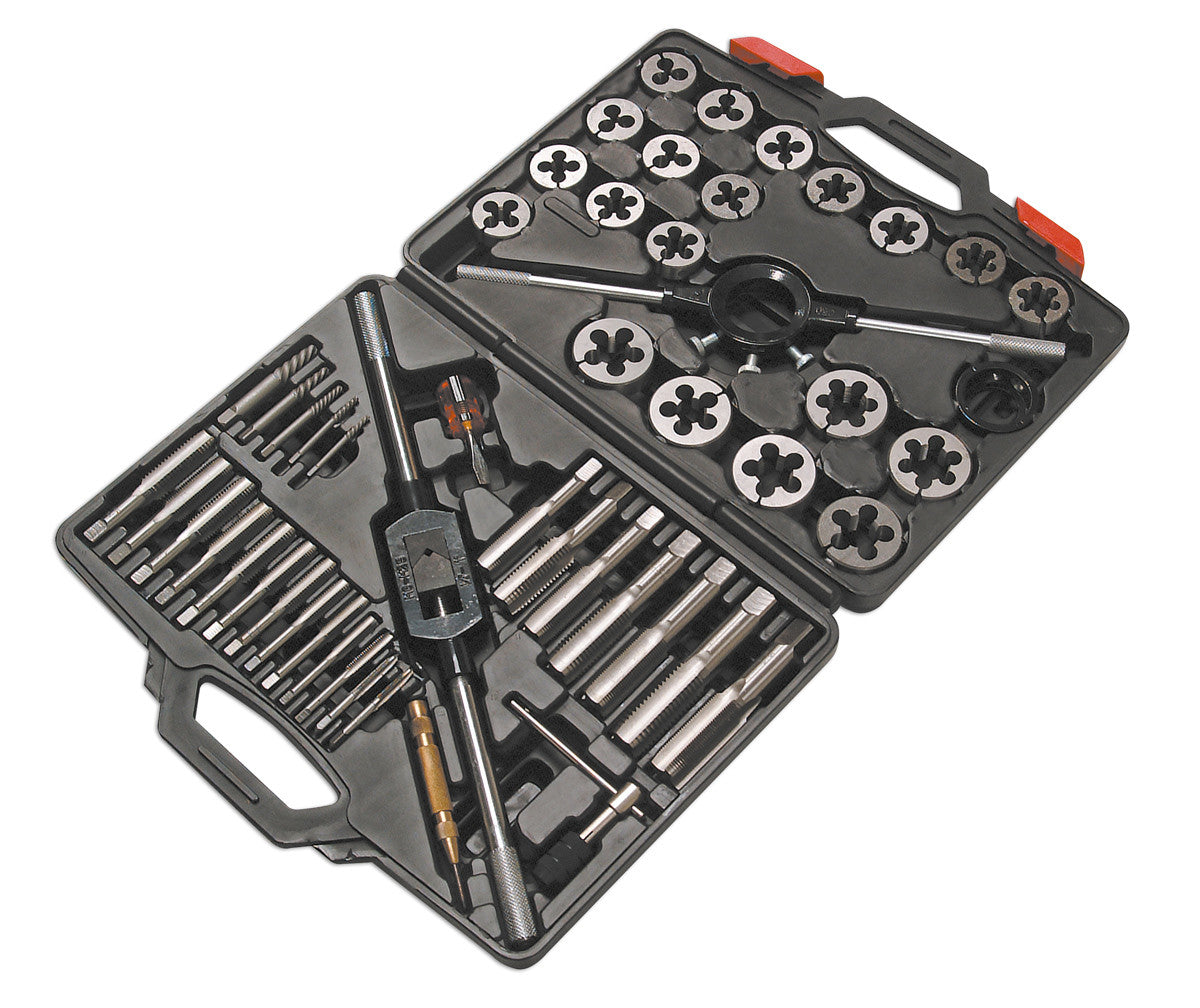 TAP & DIE SET  TAP DIE THREAD SET 51 PIECES 