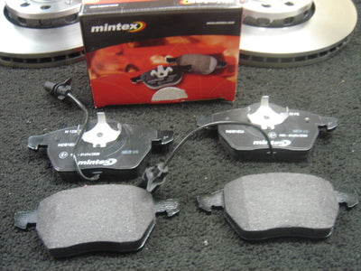  AUDI A4 A6 VW PASSAT BRAKE PADS MINTEX FRONT WITH WIRE