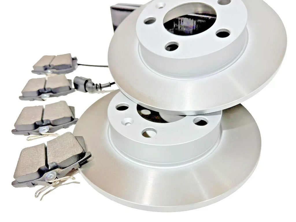 Audi A1 A2 A3 TT (1997-24) 2 REAR BRAKE DISC REAR BRAKE PADS