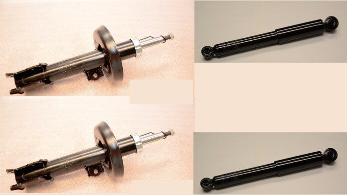 FOR VAUXHALL ZAFIRA HEAVY DUTY GAS SHOCK ABSORBERS FRONT AND REAR 