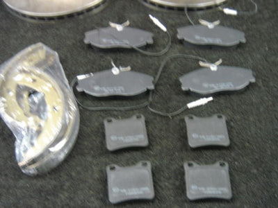 PEUGEOT 406 FRONT REAR BRAKE PADS HB SHOES &FITTING KIT