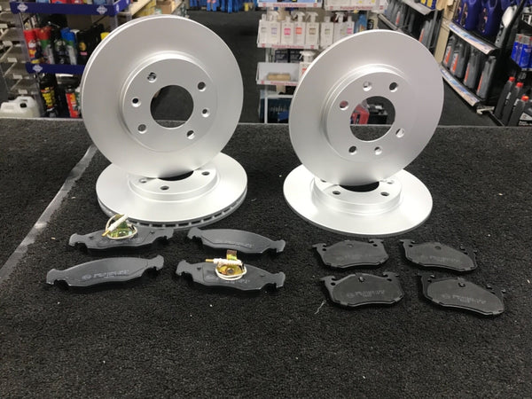 CITROEN SAXO VTR VTS FRONT & REAR BRAKE DISCS & PADS NEW QUALITY