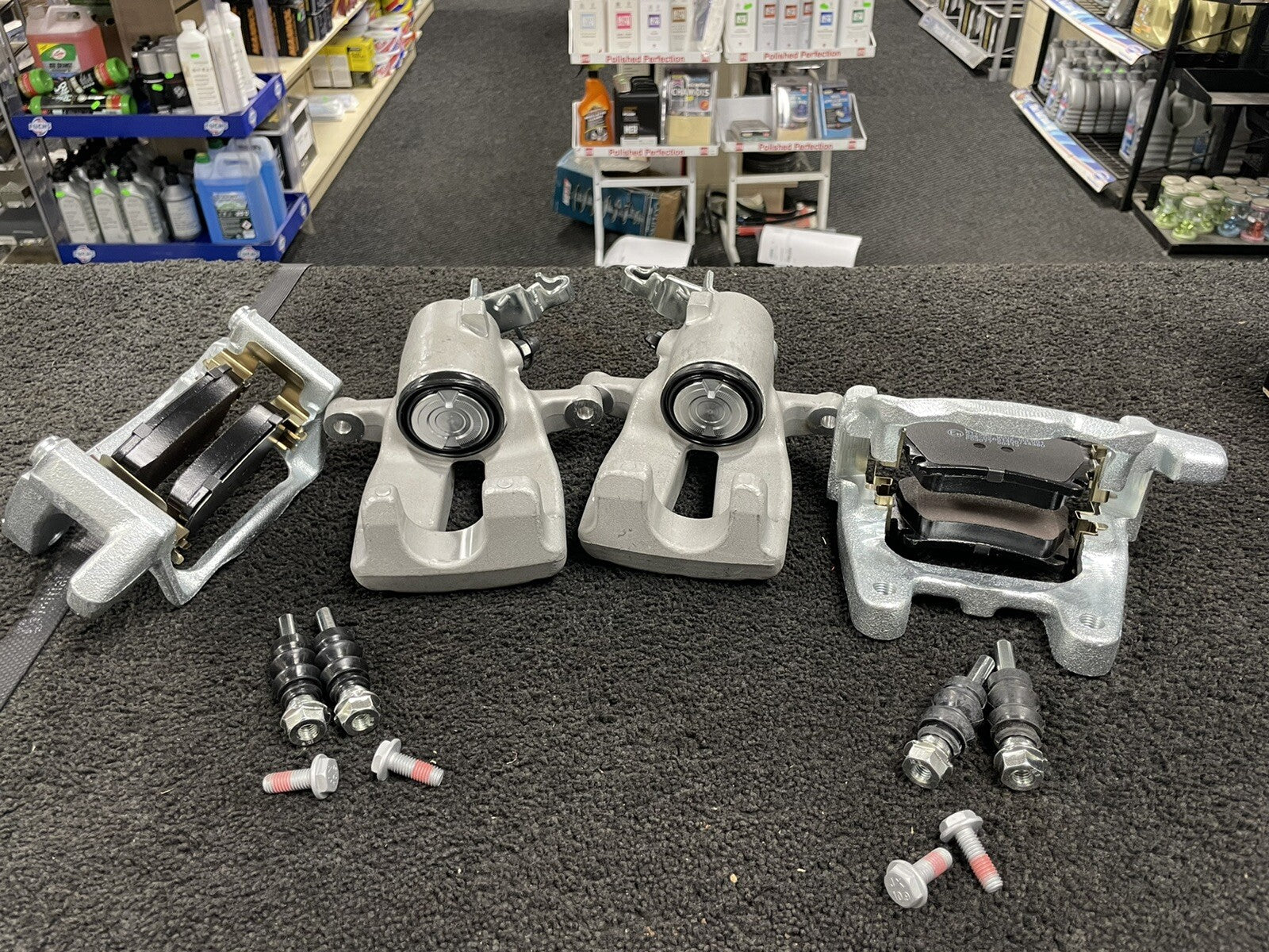 FOR GOLF MK5 R32 AUDI A3 S3 SKODA SUPERB 310MM REAR BRAKE CALIPER CONVERSION KIT