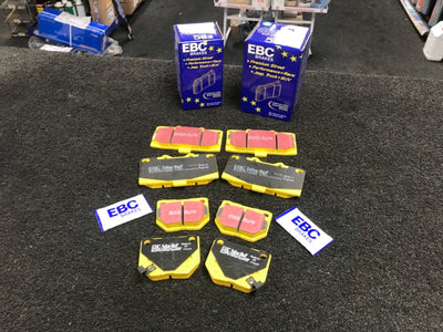 FOR IMPREZA WRX TURBO GC8 YELLOWSTUFF BRAKE PADS FR & RR