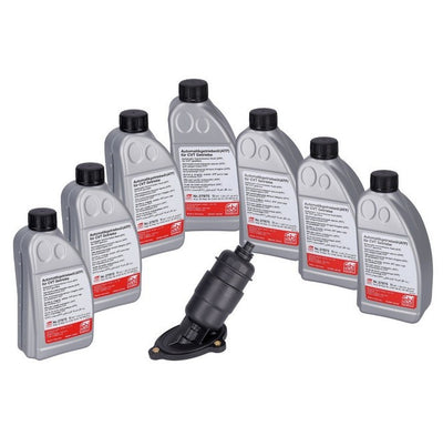 FOR AUDI A4 A5 A6 A7 CVT AUTOMATIC TRANSMISSION GEARBOX OIL FILTER 7L OIL KIT