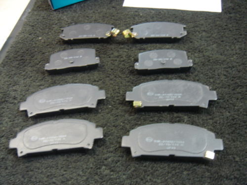 FOR MR2 MK2 REV2  GT TURBO 92>  BRAKE PADS FRONT& REAR  