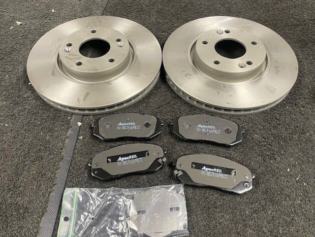 FOR HYUNDAI IX35 2010-2016 2 FRONT BRAKE DISC BRAKE PADS