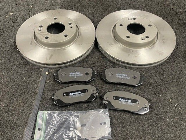 FOR HYUNDAI IX35 2010-2016 2 FRONT BRAKE DISC BRAKE PADS
