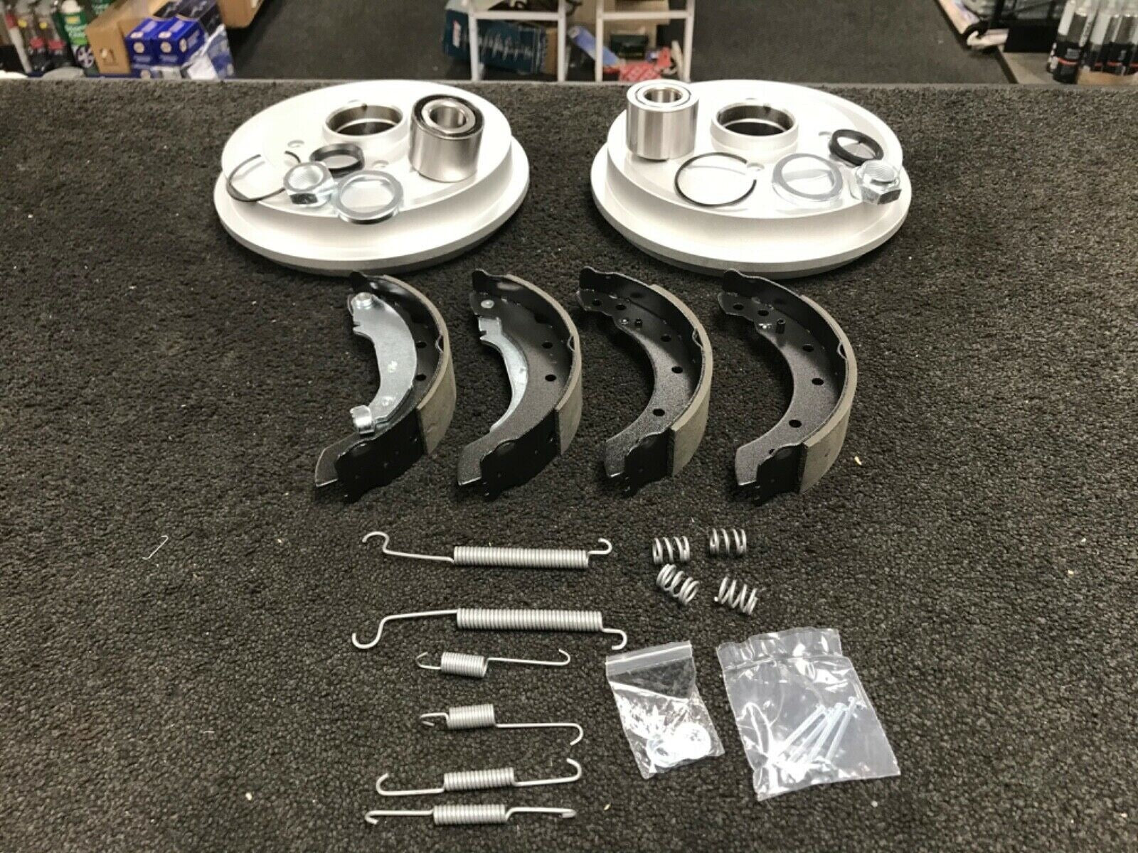  PEUGEOT 206  BRAKE DRUM BRAKE SHOES WHEEL BEARING BRAKE CYLINDERS