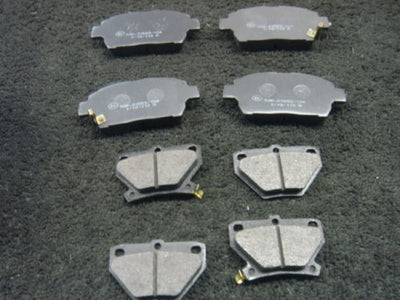 YARIS 1.4 D4D 99-06  FRONT REAR DISC BRAKE PADS