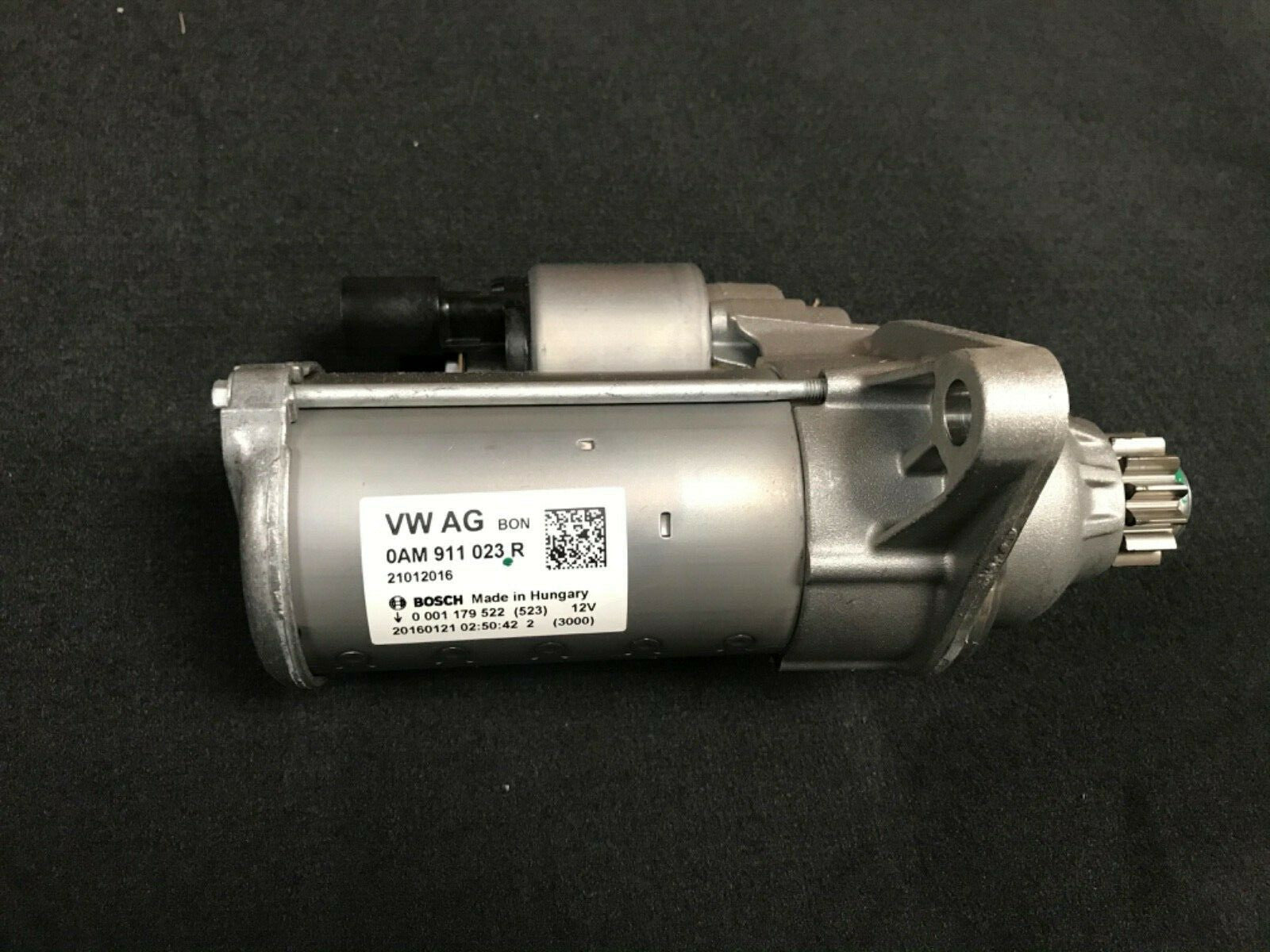 ORIGINAL GENUINE STARTER MOTOR AUDI TT 1.8 A1 A3 Q3 1.0 1.4 TFSi QUATTRO NEW 