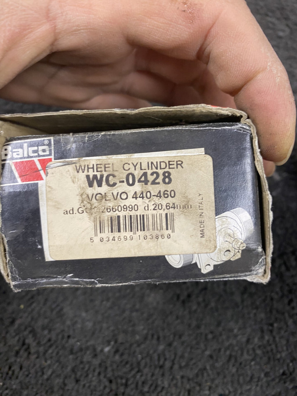 FOR VOLVO 440 460 TURBO 1.7 1.9 TURBO DIESEL WHEEL CYLINDER