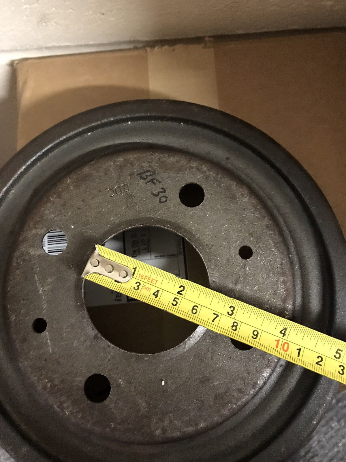 CORTINA 1500 GT CAPRI CLASSIC ESCORT MK1 REAR BRAKE DRUM NEW OLD STOCK