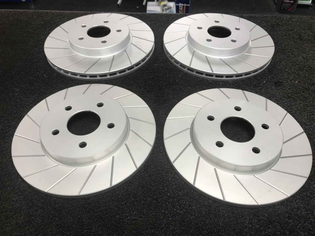 MONDEO ST220 GROOVED BRAKE DISC FRONT REAR 