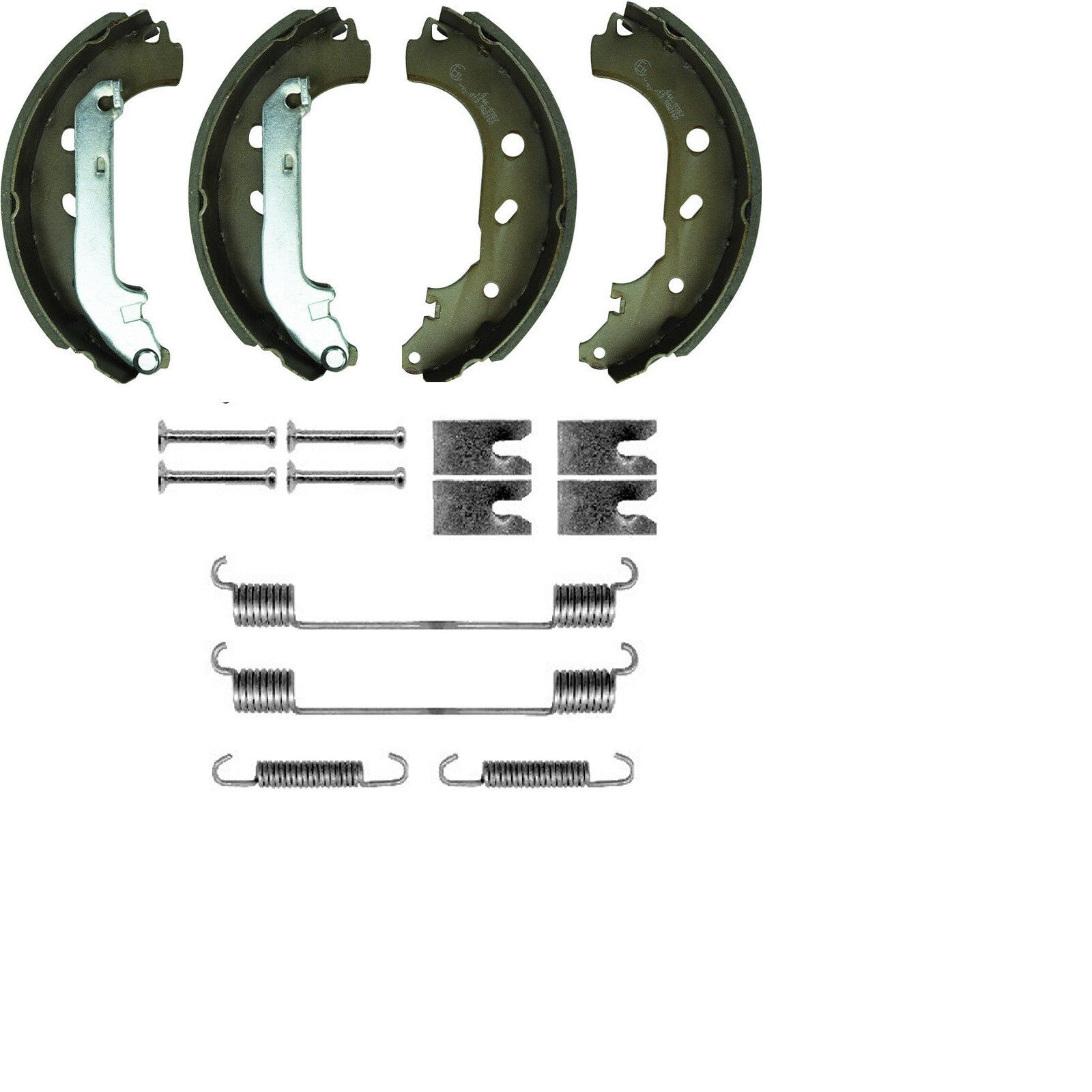 FORD TRANSIT CONNECT 1.8TDDI TDCI TOURNEO 2002-09 BRAKE SHOE FITTING KIT 