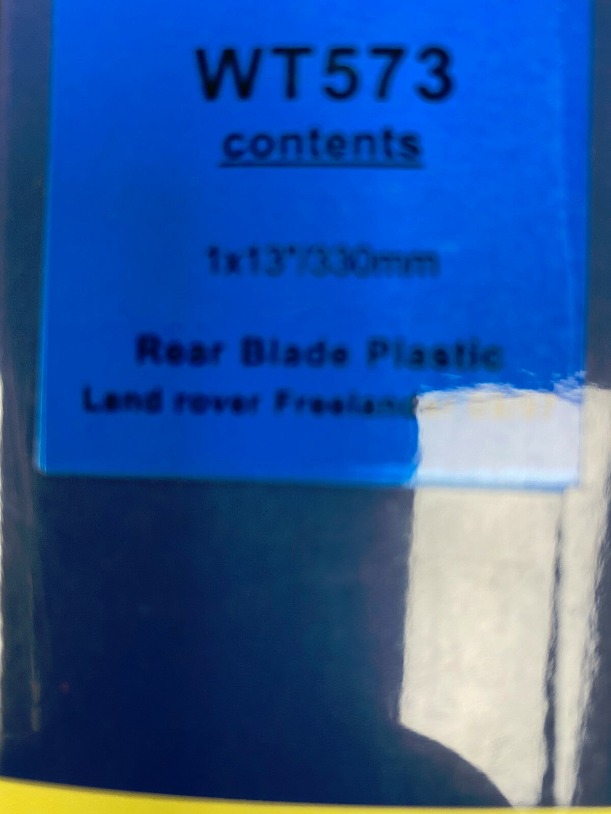 FOR LANDROVER DISCOVERY MK2 2.5 4.0 SAAB 9-5 REAR PLASTIC WIPER BLADE 1X13"