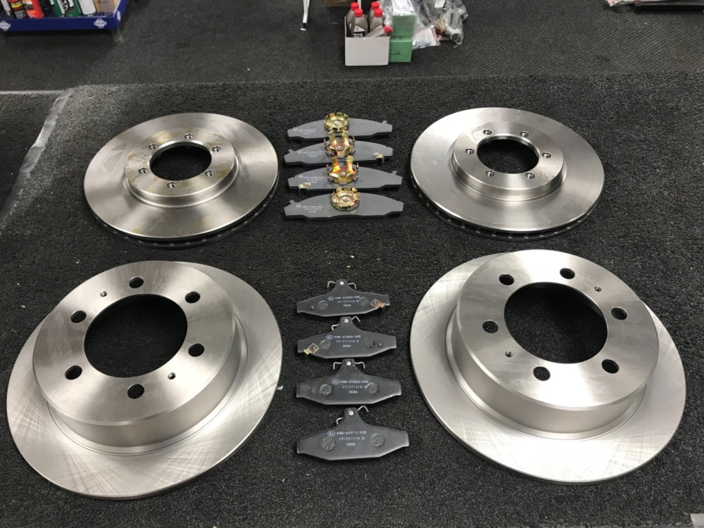 BRAKE DISC BRAKE PAD FRONT REAR SSANGYONG MUSSO KORANDO BRAKE DISCS PAD PBR