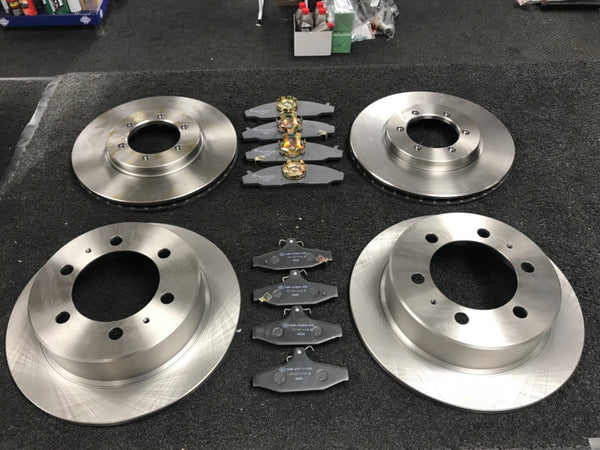 BRAKE DISC BRAKE PAD FRONT REAR SSANGYONG MUSSO KORANDO BRAKE DISCS PAD PBR