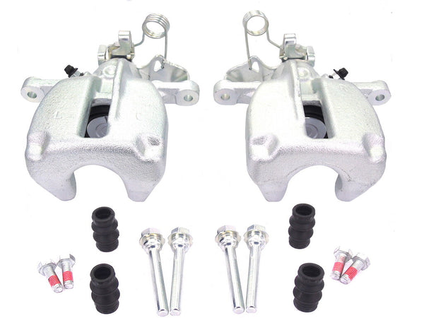 2 REAR BRAKE CALIPERS + SLIDER KIT PEUGEOT EXPERT E7 EUROBUS TAXI 2007-2017