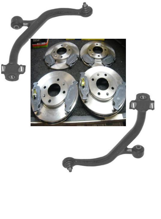 PEUGEOT 106 SAXO VTR VTS WEST COAST FURIO LOWER WISHBONE ARM BRAKE DISC PAD