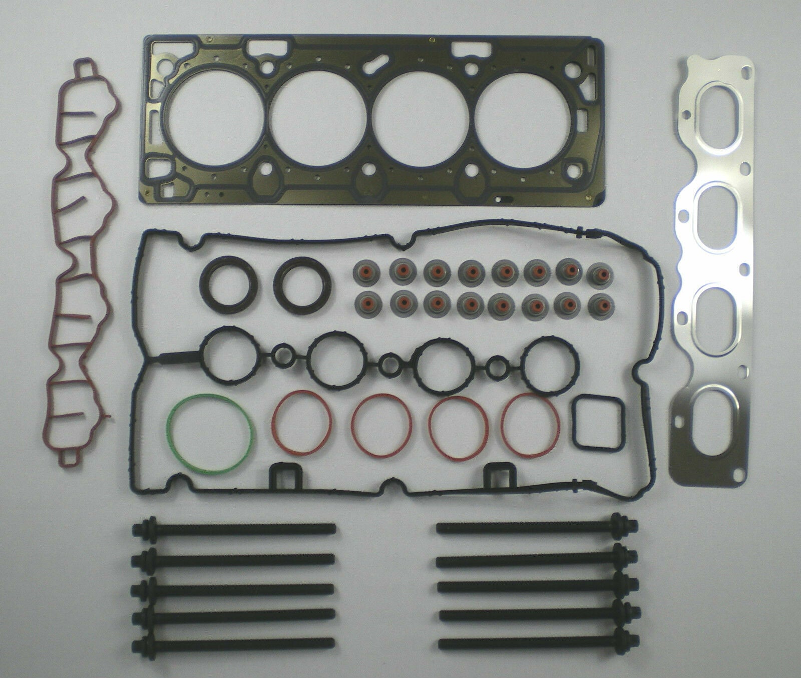 VAUXHALL ASTRA J SRi 1.6 A16XER HEAD GASKET SET BOLTS TIMING BELT KIT WATER PUMP