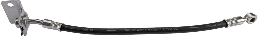 OS RH DRIVER SIDE FRONT BRAKE HOSE HYUNDAI i10 2013-2021 316mm