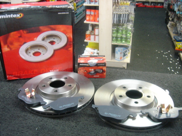 BMW E36 316 318 320 323 325 325TD 328 FRONT VENTED BRAKE DISCS BRAKE PADS 286MM